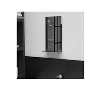 Wandspiegel met schap 20x40 cm gehard glas249433