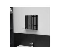 Wandspiegel met schap 30x30 cm gehard glas249434