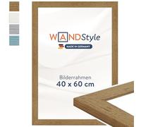 WANDStyle Cadre photo bois rustique, cadre chêne, cadres photo 40x60 cm