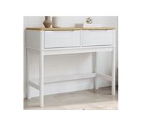 Wandtafel FLORO 89,5x36,5x73 cm massief grenenhout wit374021