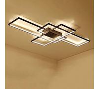 Wandun LED Plafonnier Moderne Eclairage de plafond Carré Design créatif luminaire plafond Acrylique Plafonniers de bureau Convient pour Lampe de salon Hôtel Counter Bureau Hall