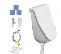 Wandurinal | Badezimmerzubehör Mit Deckel | Stehurinale Für Den Außenbereich | Für Männer, Freunde, Ehemänner, Väter | Zuhause, Hof, Wohnmobil, Studentenwohnheim, Camping, Garten, Terrasse, Ba