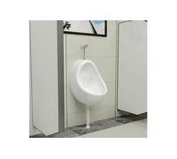 Wandurinoir met spoelklep keramiek wit143990