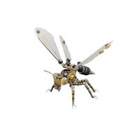 WANENGEDIY Casse-tête 3D en Métal pour Insectes Modèle de Guêpe Mécanique Steampunk Puzzle Mécanique en Métal Cadeau de Noël pour Adultes et Adolescents Décoration Créative