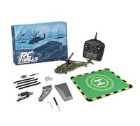 WANENGEDIY K170 UH-60L Blackhawk Flybarless Hélicoptère RC 170 classe 2,4 G 4 CH Système RC Auto-Hover, accélérateur ambidextre, RTF Bersion, 3 piles incluses