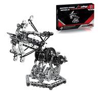 WANENGEDIY Puzzle 3D en métal pour adulte Dragon Arbalète - 812 pièces - Steampunk - Puzzle mécanique Dragon en métal découpé au laser - Calendrier de l'Avent 2024