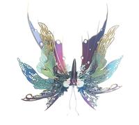 WANENGEDIY Puzzle 3D en métal pour adultes - Kit de papillon mécanique à construire avec un outil, papillon steampunk 2025 - Cadeau de Noël - 50 + pièces