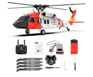 WANENGEDIY UH60-Black-Hawk RC Hélicoptère pour adulte YUXIANG F09-S 2.4G 6CH Brushless 3D Shunt Outdoor Grand hélicoptère télécommandé RC Avion RC pour débutants
