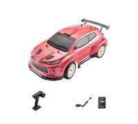WANENGEDIY Voiture de dérive RC avec gyroscope - Échelle 1/12 - 2,4 G 4 WD 32 km/h - Haute vitesse - Avec lumières LED et deux piles - Cadeau de loisirs pour adultes