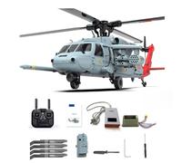 WANENGEDIY YU Xiang F09-H SH60 Hélicoptère RC avec GPS pour adultes 2,4 G 8 CH Double moteur sans balais 6G/3D Stunt Outdoor Grand hélicoptère télécommandé RC Avion RC pour débutants