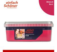 Wang einfach Schöner Farbwelten 1 L Innenwandfarbe Mat Soirée Rouge