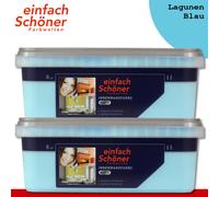 Wilckens einfach Farbwelten Schöner-peinture murale () 1 L Rouge, Bleu, 13753826060