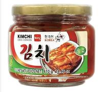 WANG Kimchi en bocal (chou chinois pimenté) 410g (Lot de 12 boîtes)