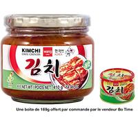 WANG Kimchi en bocal (chou chinois pimenté) 410g (Lot de 2 boîtes)