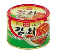 WANG Kimchi en conserve (chou chinois pimenté) 160g (Lot de 2 boîtes)