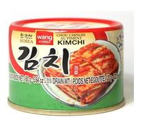 WANG Kimchi en conserve (chou chinois pimenté) 160g (Lot de 6 boîtes)