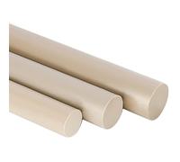 WANG TII DOO Barre en Polyétheréthercétone Tige Ronde Peek 300mm De Longueur Et De 50-60mm De Diamètre pour Pièces De Moteur, Composants De Précision, Roulements,60mm*300mm 1pc