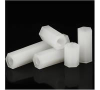 WANG TII DOO Lot de 100 Entretoises Hexagonales en Nylon M2 À Double Filetage Femelle pour Montage sur Circuit Imprimé Et Assemblage De Circuits Électroniques,M2×10mm