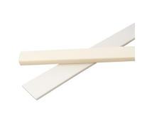 WANG TII DOO Lot De 2 Bandes Plates en ABS Beige, Bande en Styrène ABS, Largeur 90 Mm, Longueur 500 Mm, pour Composants Industriels, De Transformation Et Mécaniques,30×90×500mm