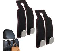 WANGAIDCE 4 Pièces Crochets D'appui-Tête Voiture pour Mercedes Benz Classe V Vito Viano W447 2015-2019, Crochet De Stockage De Voiture, Crochet De Siège Voiture Accessoires pour Appuie-Tête