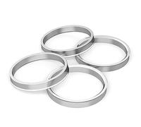 WANGBINGXING Bague De Centrage Jante Anneaux centraux de moyeu de Roue de Voiture en Alliage d'aluminium, 4 pièces, alésage Central 112.1-93 112.1-67 112.1-108 112.1-106 112.1-100(112.1-100)