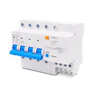 WANGBINGXING Disjoncteur Disjoncteur différentiel à Quatre pôles DZ47LE-63 4P 16A, 20A, 25A, 32A, 40A, 50A, 63A 690V, Protection Haute Tension for Machines industrielles(20A)
