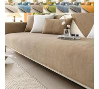 WANGCAIER Coverfect Herringbone Chenille Sofa Cover, Coverfect Couch Covers Non Slip, Chenille Sectional Sofa Couch Covers for Dog, Furniture Protector for Living Room