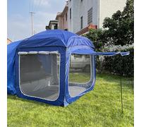 WANGCAIER SUV Tent Family Car Camping Tent, Pop-Up Tailgate Tents Universal 2-5 Person Vehicle Car Tent, Suitable Family Camping Traveling Outdoor Activities