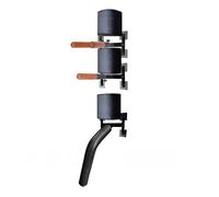 WANGCAIER Wing Chun Dummy Wall Wing Chun Man Pile Equipment, Martial Arts Training Dummies with Wooden Spring Arm,Indoor Home Kung Fu Trainer Tools, Tai Chi Training Equipment