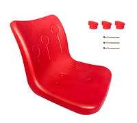 WANGCEPLSD Chaises de Stade en PP, Gradins Chaises avec Accessoires D'installation, pour Arènes Sportives Intérieures et Extérieures, Théâtres, Aires de Jeux(Red)