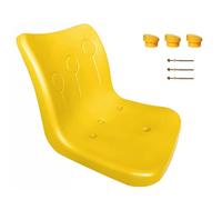 WANGCEPLSD Chaises de Stade en PP, Gradins Chaises avec Accessoires D'installation, pour Arènes Sportives Intérieures et Extérieures, Théâtres, Aires de Jeux(Yellow)