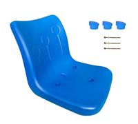WANGCEPLSD Chaises de Stade en PP, Gradins Chaises avec Accessoires D'installation, pour Arènes Sportives Intérieures et Extérieures, Théâtres, Aires de Jeux(Blue)