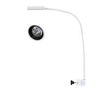 WANGCEPLSD Lampe Chirurgicale sans Ombre, Lampe Chirurgicale LED 3 W, Type de Table a Pince, Col de Cygne Réglable, Source de Lumière Réglable, pour Examens Médicaux Ambulatoires Gynécologiques