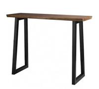 WANGCEPLSD Table Haute Mange Debout, Plateau en Pin, Supportant Jusqu'à 100 Kg, Console Meuble, pour Le Salon, Le Balcon ou Un Bar a Domicile(160cm/63in)