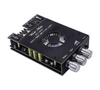 WANGCL 2 amplificateurs stéréo TDA7498E 160 W pour caisson de basses compatible Bluetooth 2.0 canaux Classe D