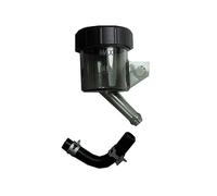 WANGCL 2 pièces réservoir de Liquide de Frein de Moto Universel Moto Embrayage Frein maître-Cylindre Pompe de Frein réservoir Tasse d'huile