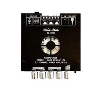 WANGCL 2 x 160W + 220W 2.1 canaux TDA7498E ZK-HT21 Module d'amplificateur de Puissance numérique Bluetooth Caisson de Basses à tonalité Haute et Basse
