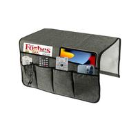 WANGCL Accoudoir Canapé Antidérapant Organisateur de Canapé Range Telecommande Canape pour Téléphone TV Magazines