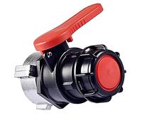 WANG daptateur de robinet à boisseau sphérique IBC - Vanne de sortie universelle pour réservoir d'eau IBC - DN50 75 mm