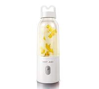 WANGCL Blender Portable Électrique Smoothie Makers Mini Blender Rechargeable USB Multifonctionnel pour Bureau Home Gym Voyage (Blanc)