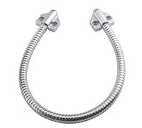 WANGCL Boucle de porte électrique exposée pour protection de câble de contrôle d'accès pour serrure de porte en acier inoxydable