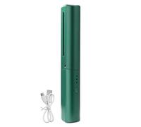 WANGCL Brosse Coiffante Chauffante Anti-BrûLure Brosse Lissante pour Cheveux USB Lisseur de Voyage pour Usage Quotidien (vert)