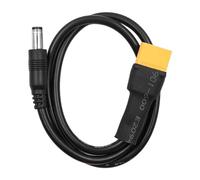 WANGCL Câble Adaptateur XT60, 2 pièces, câble de Chargement XT60, connecteur de Balle mâle vers mâle DC 5.5mm X 2.5mm, câble d'alimentation