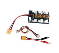 WANGCL Carte de Charge parallèle RC XT30 Extension de Chargeur d'équilibre Prise XT60 avec Adaptateur de fiche Banane Compatible avec Les Batteries LiPo 1S 2S 3S