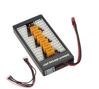 WANGCL Carte de Charge parallèle RC XT60 Balance Charger Expansion T Plug Compatible avec Les Batteries LiPo 2-6S