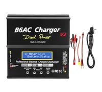 WANGCL Chargeur de Batterie Lipo 80W 7A, Chargeur d'équilibre, déchargeur 1S-6S, Chargeur de Batterie numérique pour Voiture RC, hélicoptère, Drone