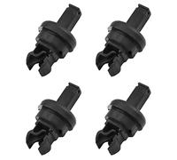 WANGCL Clip d'étagère de Colis 4 pièces 79916JD00A Attaches de retenue de Moulage en Plastique Noir pour Nissan Qashqai 2007-2019