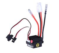 WANGCL Contrôleur de vitesse de moteur ESC brossé 320 A avec BEC 5,6 V/2 A, avant/arrière/frein, compatible avec voiture télécommandée 1/10, Monster Truck, Crawler, bateau RC (6 V - 12 V)