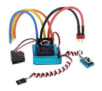 WANGCL Contrôleur de vitesse électronique ESC sans balais 120 A compatible avec les moteurs inductifs ou non inductifs - Turbo Fit pour drone télécommandé télécommandé, voiture, camion, chenilles
