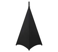WANGCL Housse de support de haut-parleur avec sac de rangement pour trépied et sac de rangement Noir